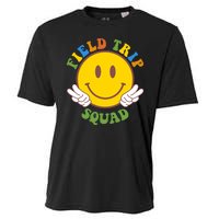 Field Trip Squad Smiley Face School Cooling Performance Crew T-Shirt