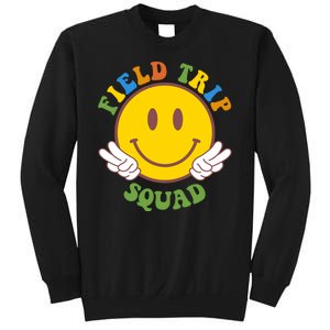 Field Trip Squad Smiley Face School Sweatshirt