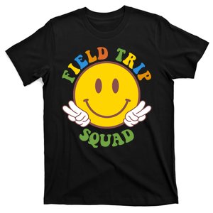 Field Trip Squad Smiley Face School T-Shirt