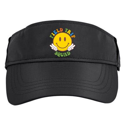 Field Trip Squad Smiley Face School Adult Drive Performance Visor