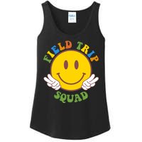 Field Trip Squad Smiley Face School Ladies Essential Tank