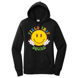 Field Trip Squad Smiley Face School Women's Pullover Hoodie