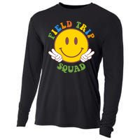 Field Trip Squad Smiley Face School Cooling Performance Long Sleeve Crew