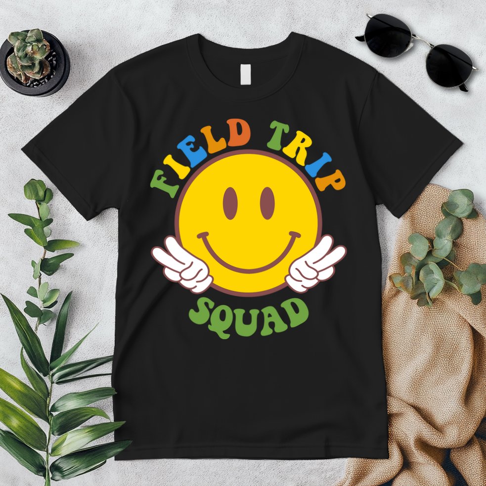 Field Trip Squad Smiley Face School Premium T-Shirt