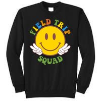 Field Trip Squad Smiley Face School Tall Sweatshirt