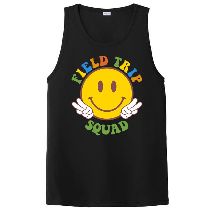 Field Trip Squad Smiley Face School PosiCharge Competitor Tank