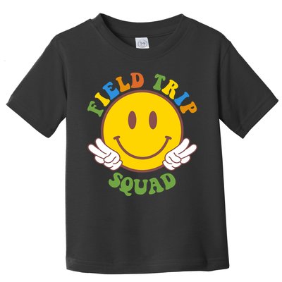 Field Trip Squad Smiley Face School Toddler T-Shirt