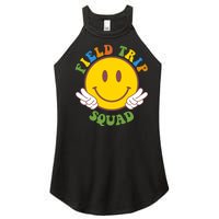 Field Trip Squad Smiley Face School Women's Perfect Tri Rocker Tank