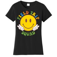 Field Trip Squad Smiley Face School Women's T-Shirt