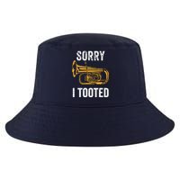 Funny Tuba Shirts Sorry I Tooted Marching Band Tuba Cool Comfort Performance Bucket Hat