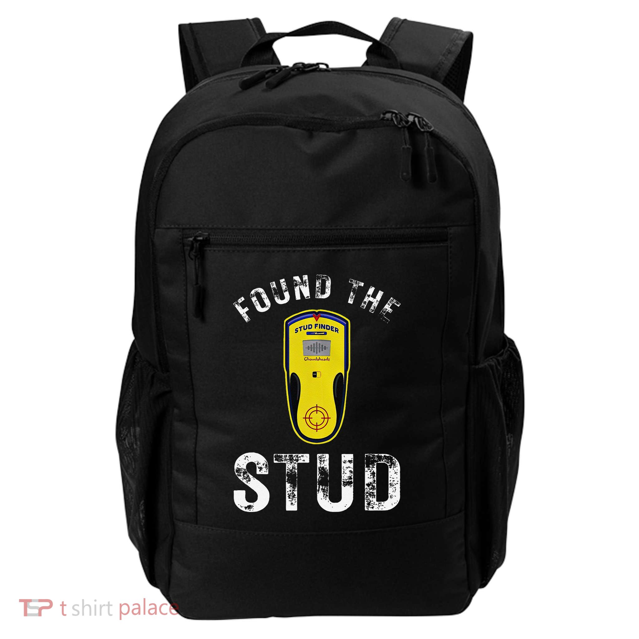 Found The Stud Dad Joke Handy Tools Funny Stud Finder Daily Commute Backpack