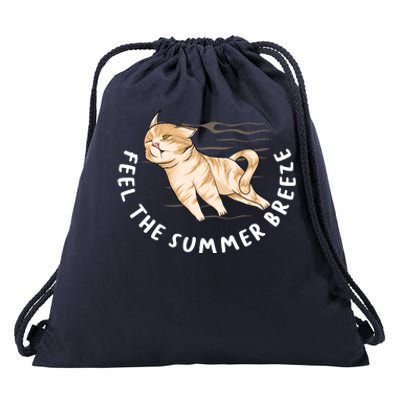 Feel The Summer Breeze Drawstring Bag