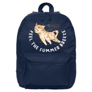 Feel The Summer Breeze 16 in Basic Backpack