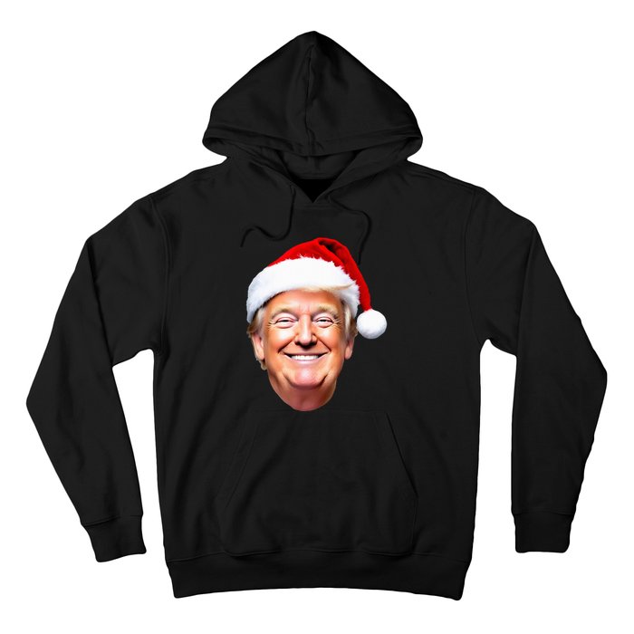 Funny Trump Santa Hat Donald Trump Christmas New Year Xmas Hoodie