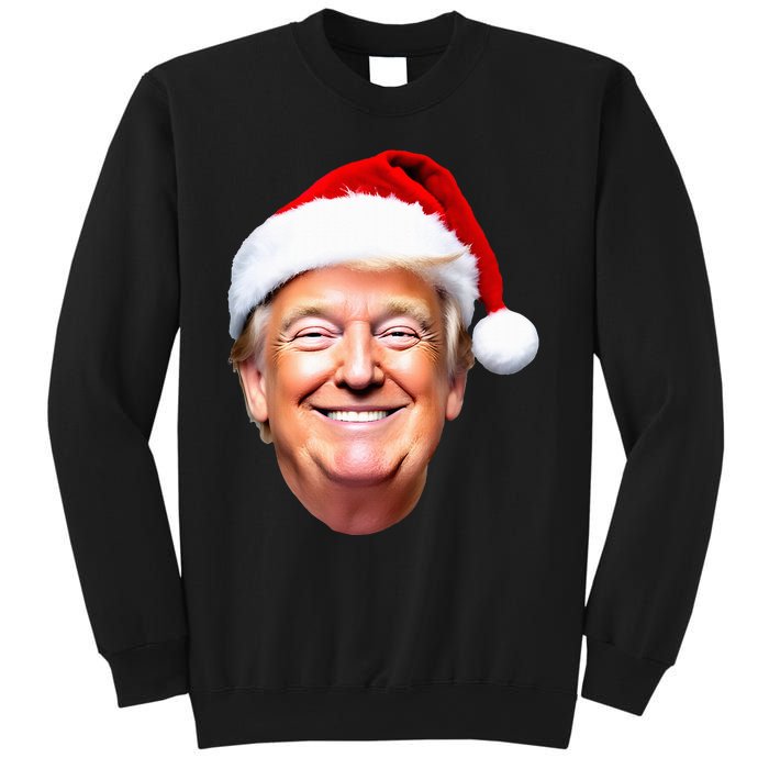 Funny Trump Santa Hat Donald Trump Christmas New Year Xmas Sweatshirt