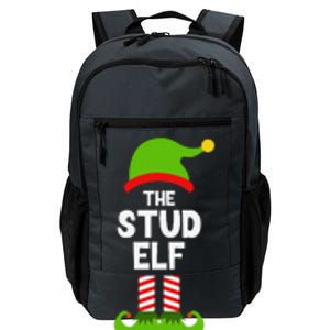 Funny The Stud Elf Christmas Family Party Pajama Daily Commute Backpack