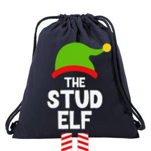 Funny The Stud Elf Christmas Family Party Pajama Drawstring Bag