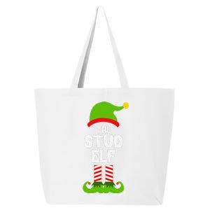 Funny The Stud Elf Christmas Family Party Pajama 25L Jumbo Tote