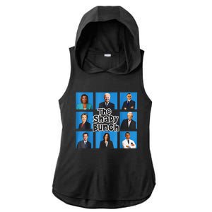 Funny The Shady Bunch 2024 Ladies PosiCharge Tri-Blend Wicking Draft Hoodie Tank