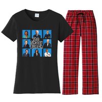 Funny The Shady Bunch 2024 Women's Flannel Pajama Set