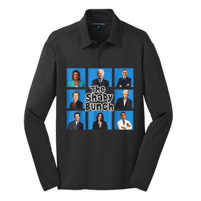 Funny The Shady Bunch 2024 Silk Touch Performance Long Sleeve Polo