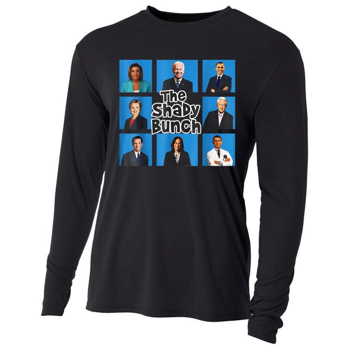 Funny The Shady Bunch 2024 Cooling Performance Long Sleeve Crew