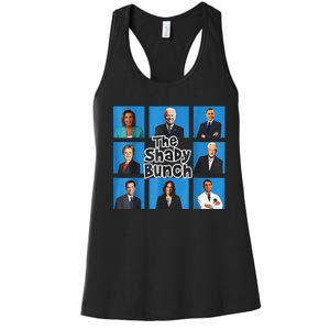 Funny The Shady Bunch 2024 Women's Racerback Tank