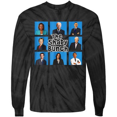 Funny The Shady Bunch 2024 Tie-Dye Long Sleeve Shirt