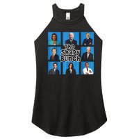 Funny The Shady Bunch 2024 Women's Perfect Tri Rocker Tank