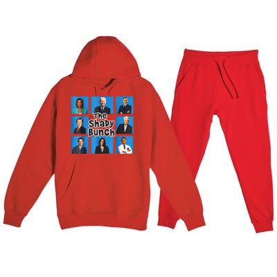 Funny The Shady Bunch 2024 Premium Hooded Sweatsuit Set