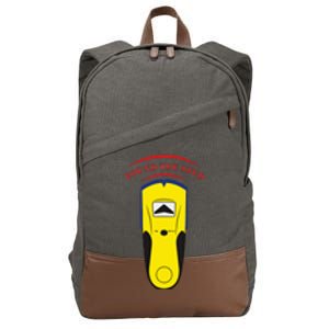 Found The Stud Funny Cotton Canvas Backpack