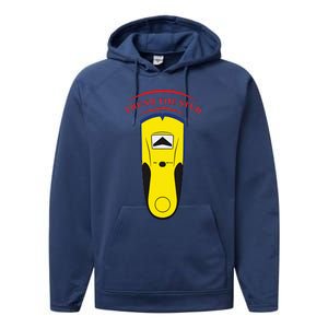 Found The Stud Funny Performance Fleece Hoodie