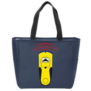 Found The Stud Funny Zip Tote Bag