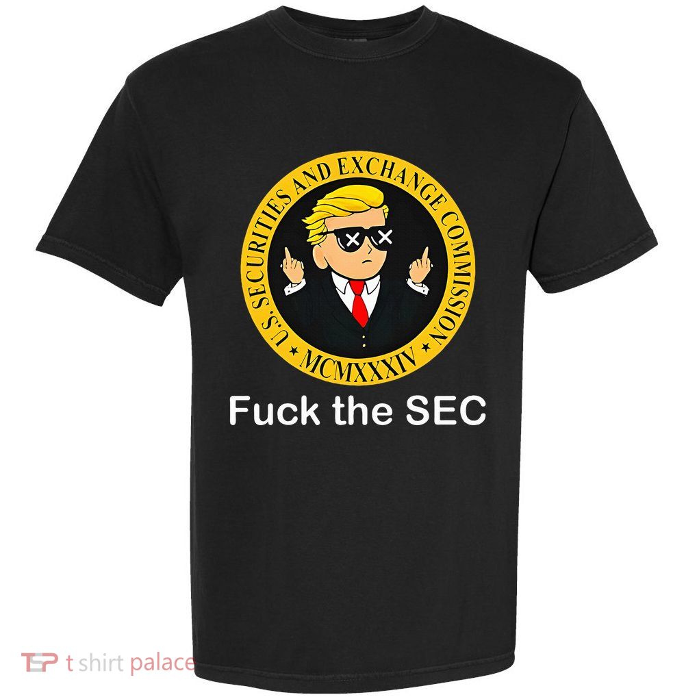 Fuck The Sec Mcmxxxiv Us Securities And Exchange Commission Garment-Dyed Heavyweight T-Shirt