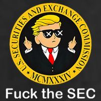 Fuck The Sec Mcmxxxiv Us Securities And Exchange Commission 7 Panel Mesh Trucker Snapback Hat