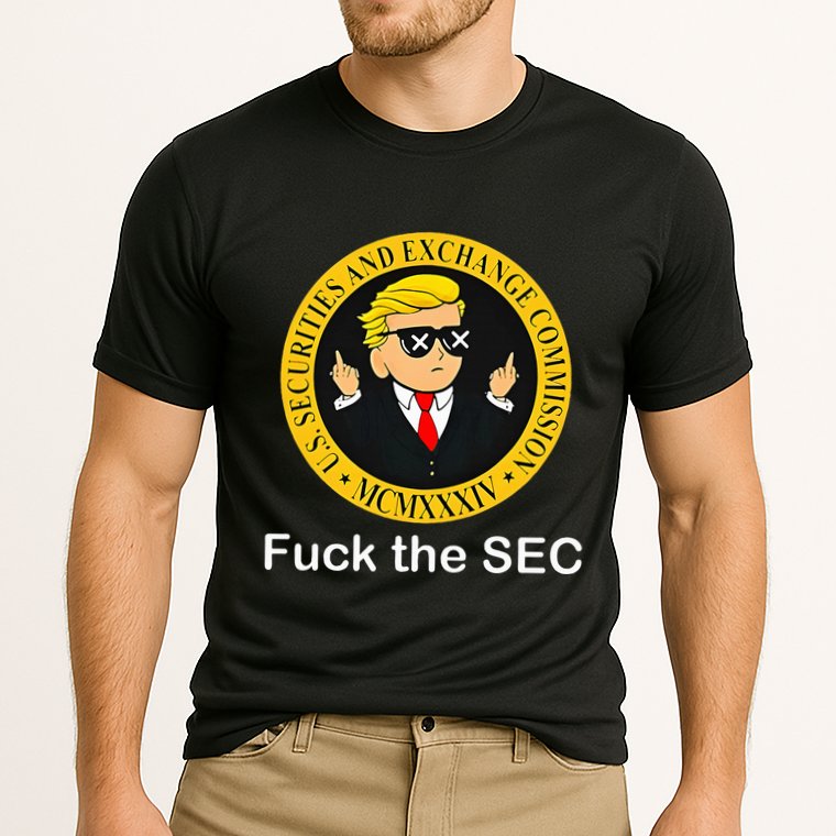 Fuck The Sec Mcmxxxiv Us Securities And Exchange Commission Cooling Performance Crew T-Shirt