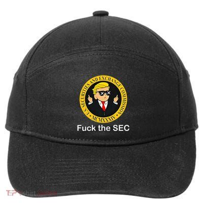 Fuck The Sec Mcmxxxiv Us Securities And Exchange Commission 7-Panel Snapback Hat