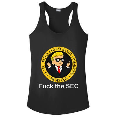 Fuck The Sec Mcmxxxiv Us Securities And Exchange Commission Ladies PosiCharge Competitor Racerback Tank