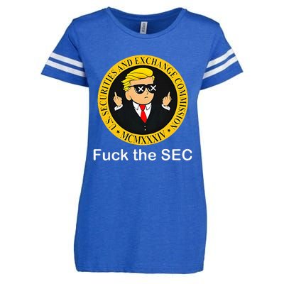 Fuck The Sec Mcmxxxiv Us Securities And Exchange Commission Enza Ladies Jersey Football T-Shirt