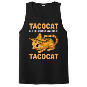 Funny Tacocat Spelled Backward Is Tacocat Cinco De Mayo PosiCharge Competitor Tank