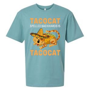 Funny Tacocat Spelled Backward Is Tacocat Cinco De Mayo Sueded Cloud Jersey T-Shirt