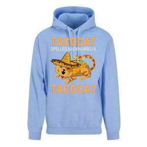 Funny Tacocat Spelled Backward Is Tacocat Cinco De Mayo Unisex Surf Hoodie