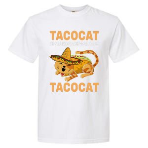 Funny Tacocat Spelled Backward Is Tacocat Cinco De Mayo Garment-Dyed Heavyweight T-Shirt