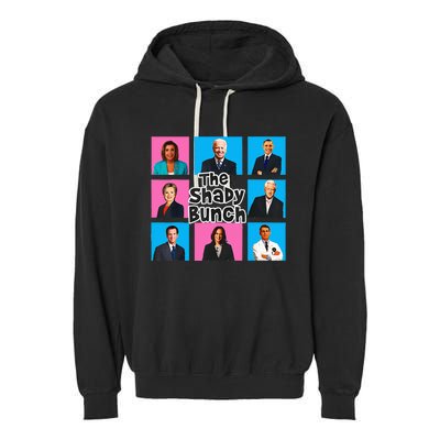 Funny The Shady Bunch 2024 Garment-Dyed Fleece Hoodie