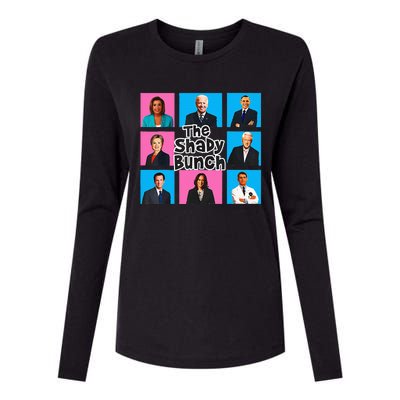 Funny The Shady Bunch 2024 Womens Cotton Relaxed Long Sleeve T-Shirt