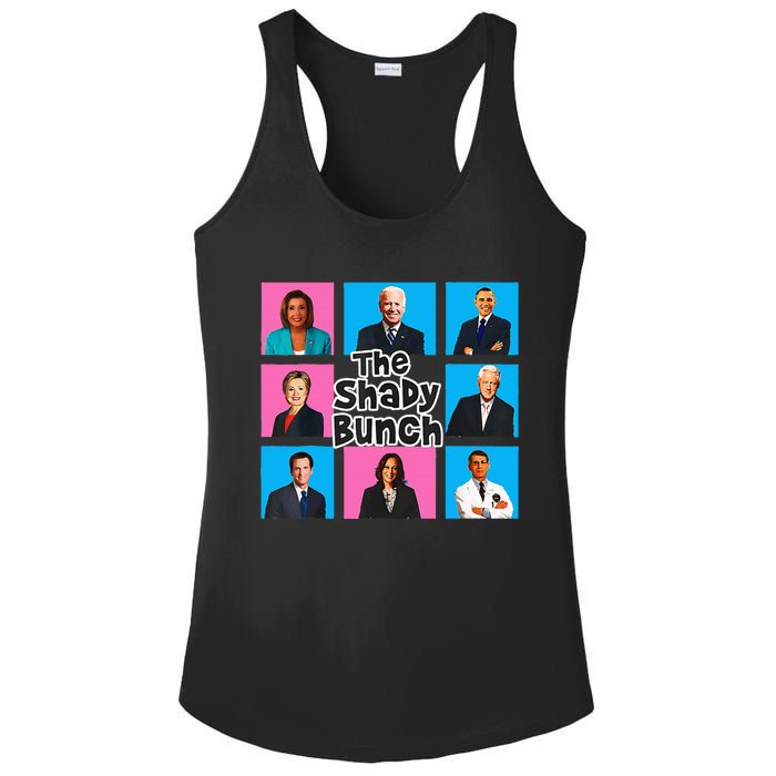 Funny The Shady Bunch 2024 Ladies PosiCharge Competitor Racerback Tank