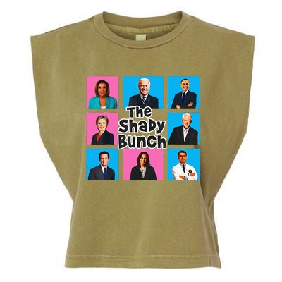 Funny The Shady Bunch 2024 Garment-Dyed Women's Muscle Tee