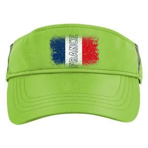 France Team Sports Soccer French Flag Jersey Adult Drive Performance Visor