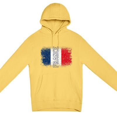 France Team Sports Soccer French Flag Jersey Premium Pullover Hoodie