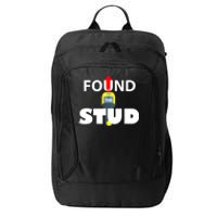 FOUND THE STUD FUNNY City Backpack